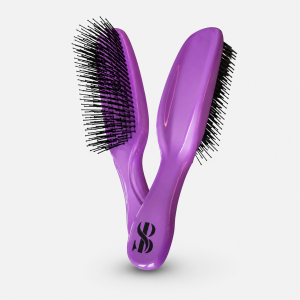 Scalp Brush Premium Λιλά – Βούρτσα για Καθαρισμό και Μασάζ Τριχωτού | Εμπνευσμένη από την Ιαπωνική Περιποίηση